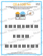 CDE & FGAB Pals: Summer Hats Sand Castle / Worksheet + Answer Key Student Worksheet