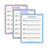 Draw the Note: Bass Clef GBDFA Student Worksheet