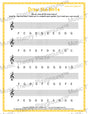 Draw the Note: Treble Clef CDEFG 1 / Worksheet + Answer Key Student Worksheet