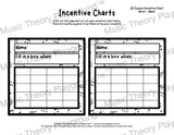 Incentive Chart - 20 Square: Hobbies Music Teacher Resource