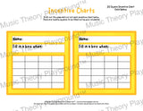 Incentive Chart - 20 Square (Solid Colour) Yellow Teacher Resource