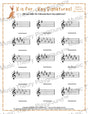 K is for… Key Signatures! Treble Clef Major Collection 1 Kangaroo / Worksheet + Answer Key Student Worksheet