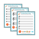 Thrilling Theme Songs: Space Documentary Student Worksheet